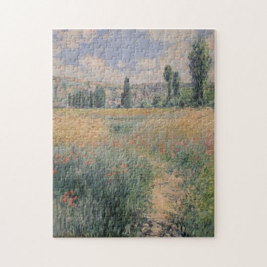 Monet Path op het eiland Saint Martin, Vétheuil Legpuzzel (Verticaal)