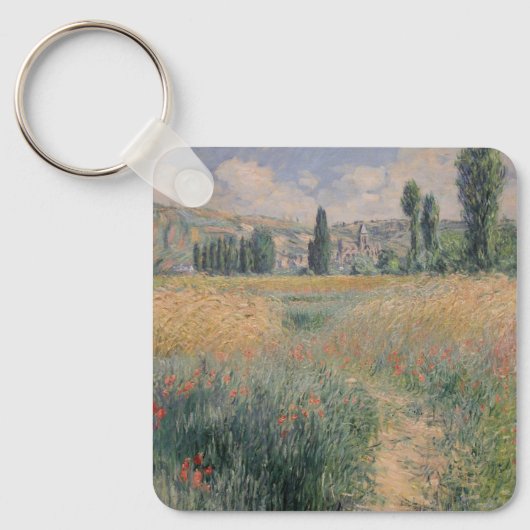 Monet Path op het eiland Saint Martin, Vétheuil Sleutelhanger (Voorkant)