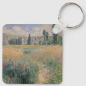 Monet Path op het eiland Saint Martin, Vétheuil Sleutelhanger (Achterkant)
