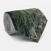 Monet Path op het eiland Saint Martin, Vétheuil Stropdas (Opgerold)