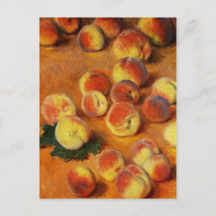 Monet Peaches Briefkaart