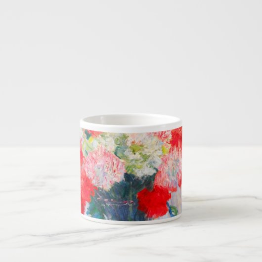 Monet Peonies Espresso Kop (Voorkant)