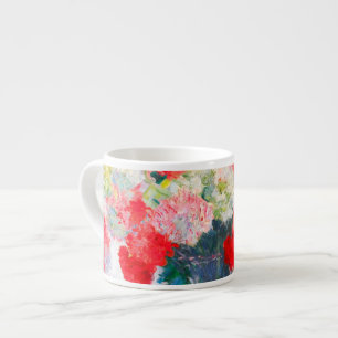 Monet Peonies Espresso Kop