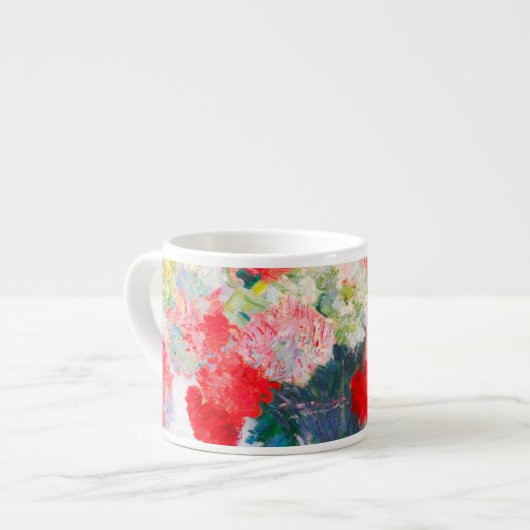 Monet Peonies Espresso Kop (Links)
