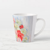 Monet Peonies Latte Mok (Rechts)