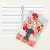 Monet Peonies Notitieboek (Binnen)