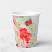 Monet Peonies Papieren Bekers (Achterkant)