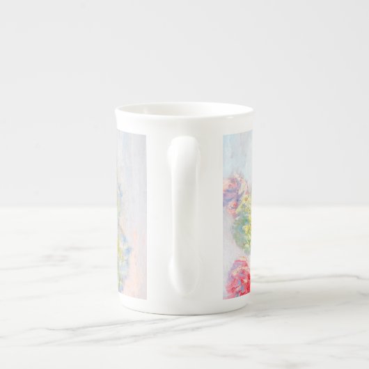 Monet Peonies Porselein Kop (Achterkant)