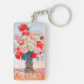 Monet Peonies Sleutelhanger (achterkant)