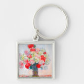 Monet Peonies Sleutelhanger (Voorkant)