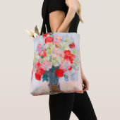 Monet Peonies Tote Bag (Dichtbij)