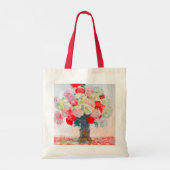 Monet Peonies Tote Bag (Achterkant)