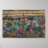 Monet - Peony Garden Poster (Voorkant)