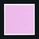 Monet Pinkish-Paars Servet<br><div class="desc">Water Lilies,  een beroemd schilderij van Claude Monet uit 1919,  met kleurgecoördineerde vaste kleuren roze-paars en monetblauw,  klaar om te mengen en te matchen.</div>