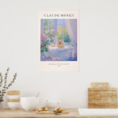 Monet Pomeranian Print Bloemendruk Frans Cottageco (Keuken)