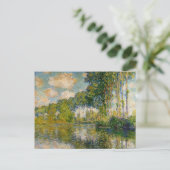Monet - Poplars aan de oevers van de Epte Briefkaart (Staand voorkant)