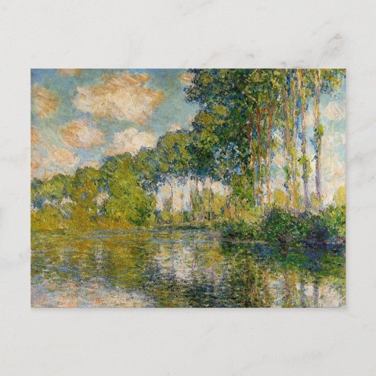 Monet - Poplars aan de oevers van de Epte Briefkaart (Voorkant)