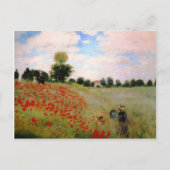 Monet Poppies Briefkaart (Voorkant)