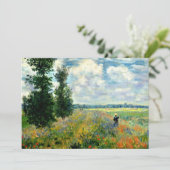 Monet - Poppy Field, Argenteuil (Staand voorkant)