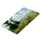Monet - Poppy Field, Argenteuil, Impressionisme ar Magneet (Linkerzijde)