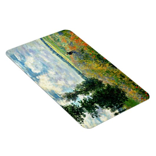 Monet - Poppy Field, Argenteuil, Impressionisme ar Magneet (Rechterzijde)