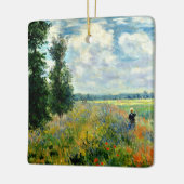 Monet - Poppy Field, Argenteuil Keramisch Ornament (Links)
