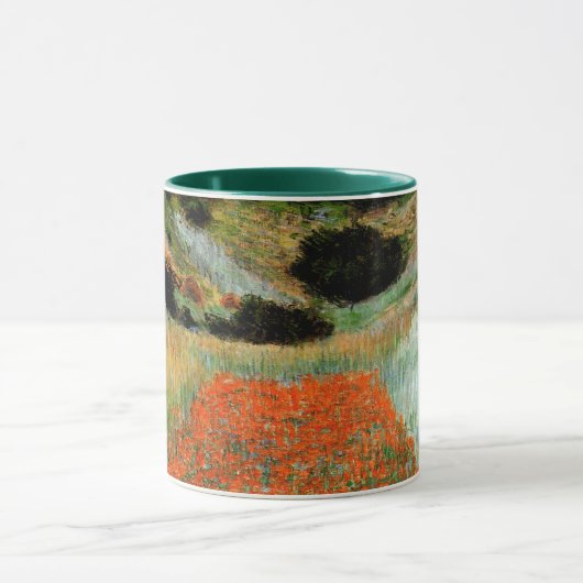 Monet - Poppy Fields in a Hollow near Giverny Mok (Midden)