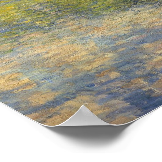 monet - populieren op de epte poster (Hoek)