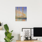 Monet - Populieren Poster (Thuiskantoor)