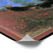 Monet - Portret van Suzanne Hoschede Poster (Hoek)