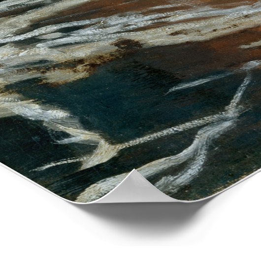 Monet - Pot Perziken Poster (Hoek)