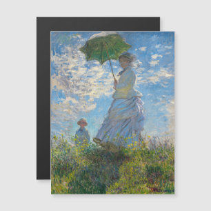 Monet - Promenade Vrouw met Parasol Magnetische Ka
