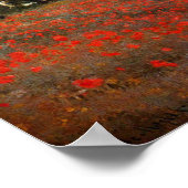 Monet Red Poppy Field Fine Art Print (Hoek)