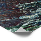 Monet - Rocks at Port Coton the Lion Rock 1886 Poster (Hoek)