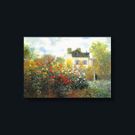 Monet Roos Garden Canvas Afdruk<br><div class="desc">Monet Roos Tuin canvas wrap. Olieverf op doek uit 1883. De Franse impressionist Claude Monet creëerde enkele van de mooiste tuinlandschappen in de buurt van zijn huis in Giverny. Dit is een van zijn eerdere werken over een rozen tuin in de ochtend bij Argenteuil. Het werk bestaat uit gele, rode...</div>