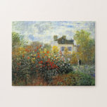 Monet Roos Garden Puzzle Legpuzzel<br><div class="desc">Monet Roos Garden puzzel. Olie op doek vanaf 1883. De Franse impressionist Claude Monet creëerde enkele van de mooiste tuinlandschappen in de buurt van zijn huis in Giverny. Dit is een van zijn eerdere werken die 's ochtends een roos tuin in de buurt van Argenteuil afschilderen. Het werk bestaat uit...</div>