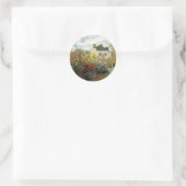 Monet Roos Tuin Stickers (Tas)