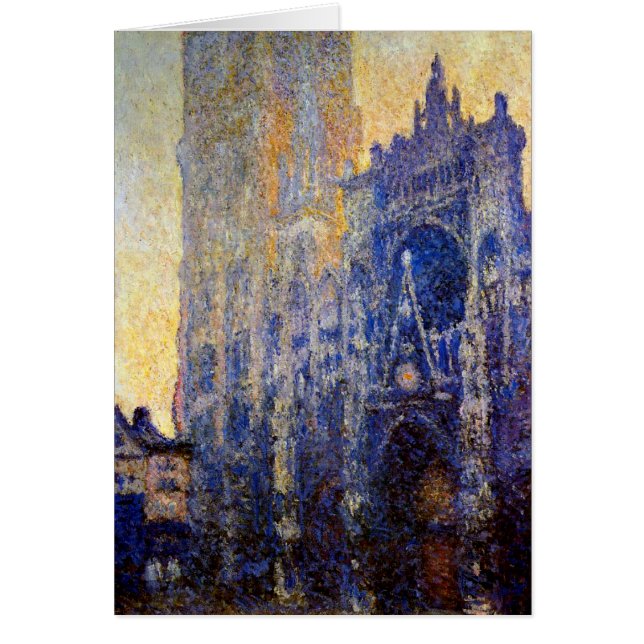 Monet - Rouen Cathedraal, Morning Effect (Voorkant)