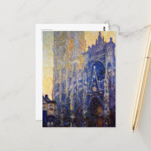 Monet - Rouen Cathedraal, Morning Effect Briefkaart