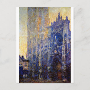 Monet - Rouen Cathedraal, Morning Effect Briefkaart