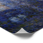 Monet - Rouen - kathedraal het portaalochtendeffec Poster (Hoek)