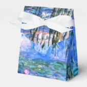 Monet Roze watergelilies Bedankdoosjes (Voorkant Zijde)