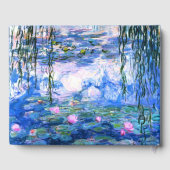 Monet Roze watergelilies Gastenboek (Achterkant)
