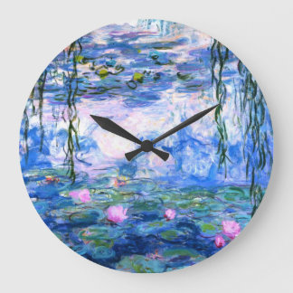 Monet Roze watergelilies Grote Klok