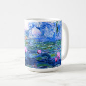 Monet Roze watergelilies Koffiemok (Voorkant rechts)