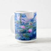 Monet Roze watergelilies Koffiemok (Voorkant links)