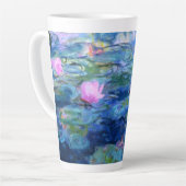 Monet Roze watergelilies Latte Mok (Linkerhoek)