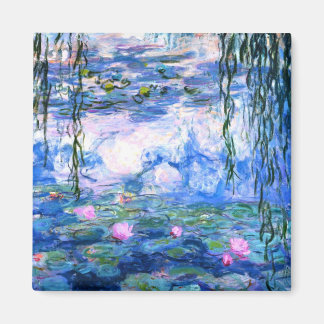 Monet Roze watergelilies Magneet