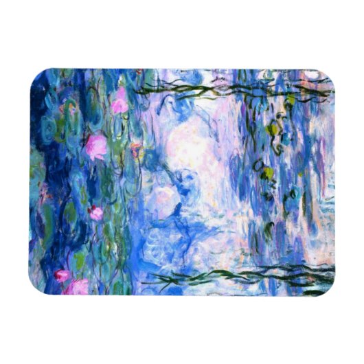 Monet Roze watergelilies Magneet (Horizontaal)