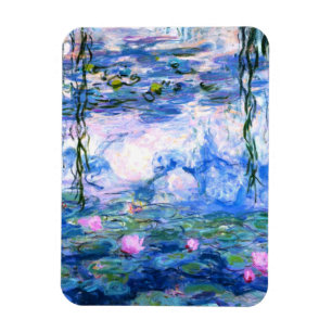 Monet Roze watergelilies Magneet